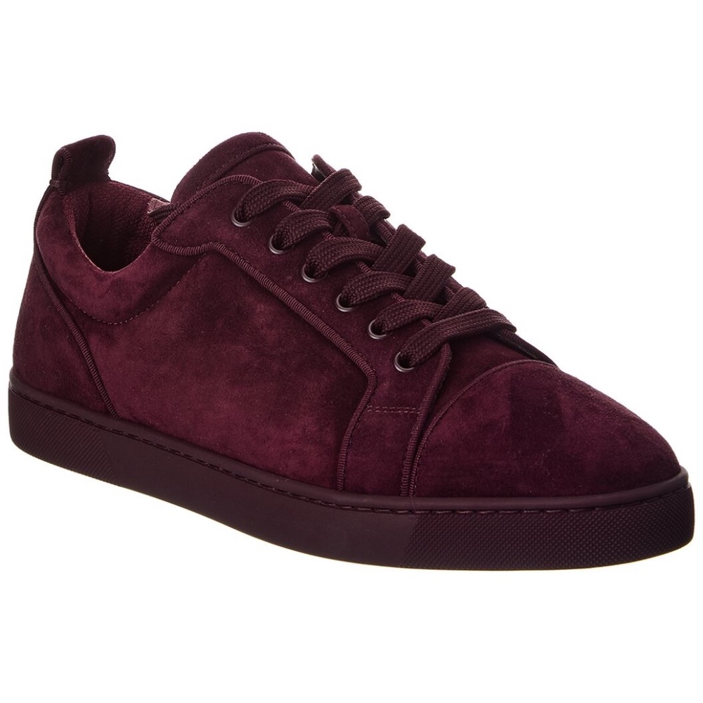 Christian Louboutin Men's Louis Junior Suede Sneaker